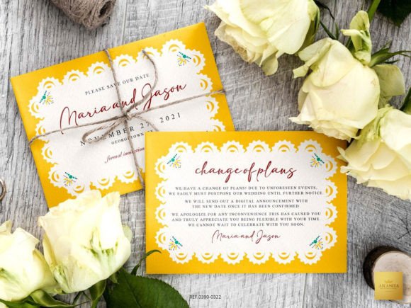 Download Mexican Theme Save the Date Card - Date Collection