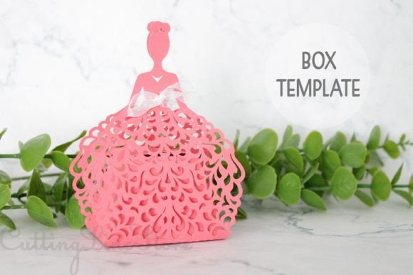 Download Wedding Favor Box | Princess Gift Box - Premium Resources