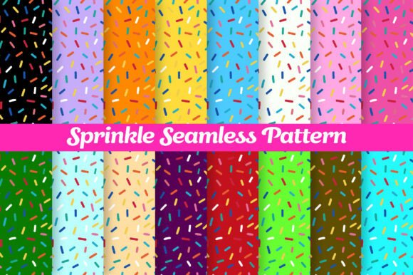 Download Sprinkle Seamless Pattern Bundle - Ink Collection