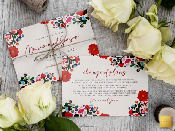 Download Mexican Theme Save the Date Card - Date Collection
